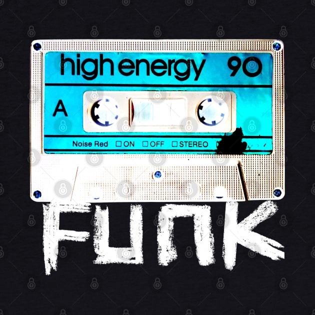 Music Retro Funk Cassette Tape for Funk Music by badlydrawnbabe